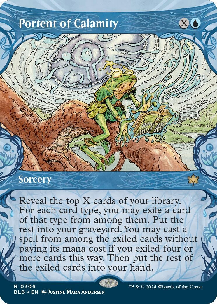 Portent of Calamity (Showcase) (306) [BLB] - MTG Single