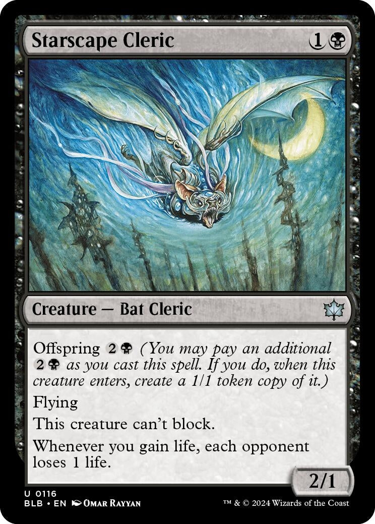 Starscape Cleric (116) [BLB] - MTG Single
