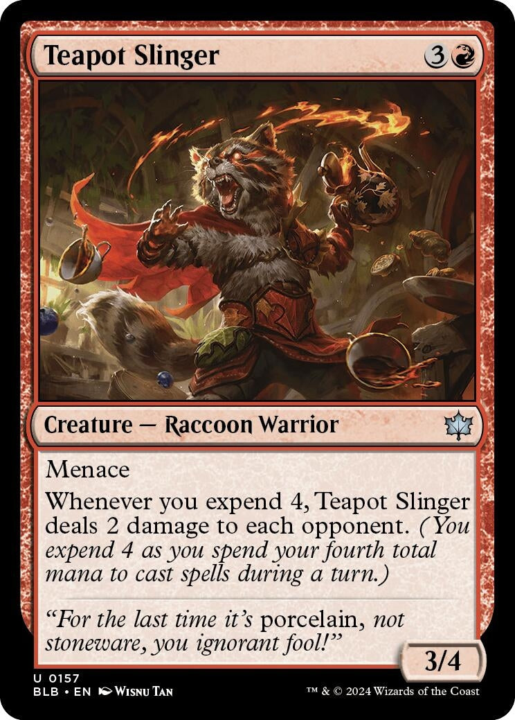 Teapot Slinger (157) [BLB] - MTG Single