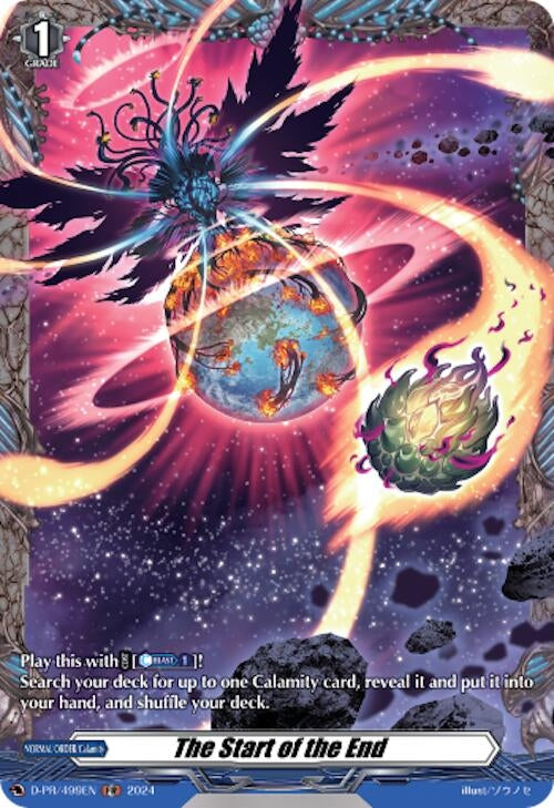 The Start of the End (499) [D-PR] - Cardfight Vanguard Single