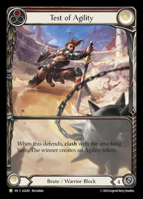 Test of Agility - LGS261 (261) [PR] - Flesh and Blood TCG Single