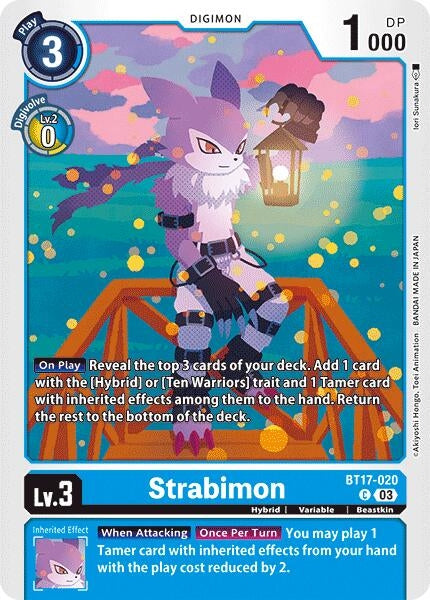 Strabimon (17020) [BT17] - Digimon Card Game Single