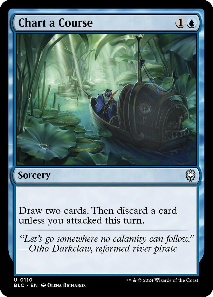 Chart a Course (110) [BLC] - MTG Single