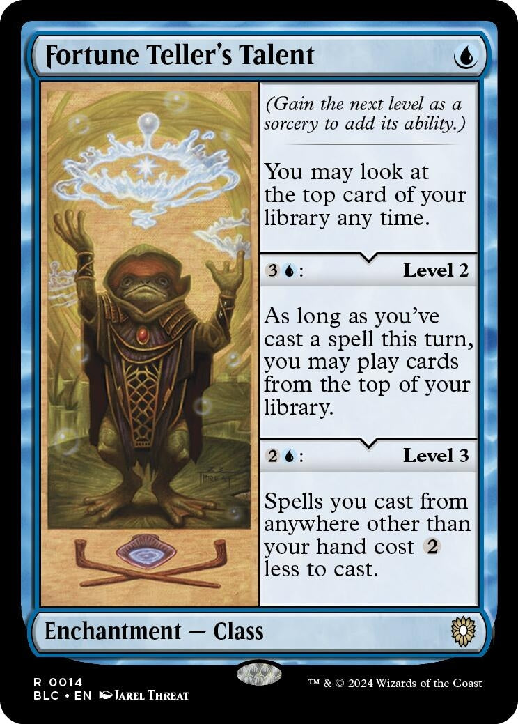Fortune Teller’s Talent (14) [BLC] - MTG Single