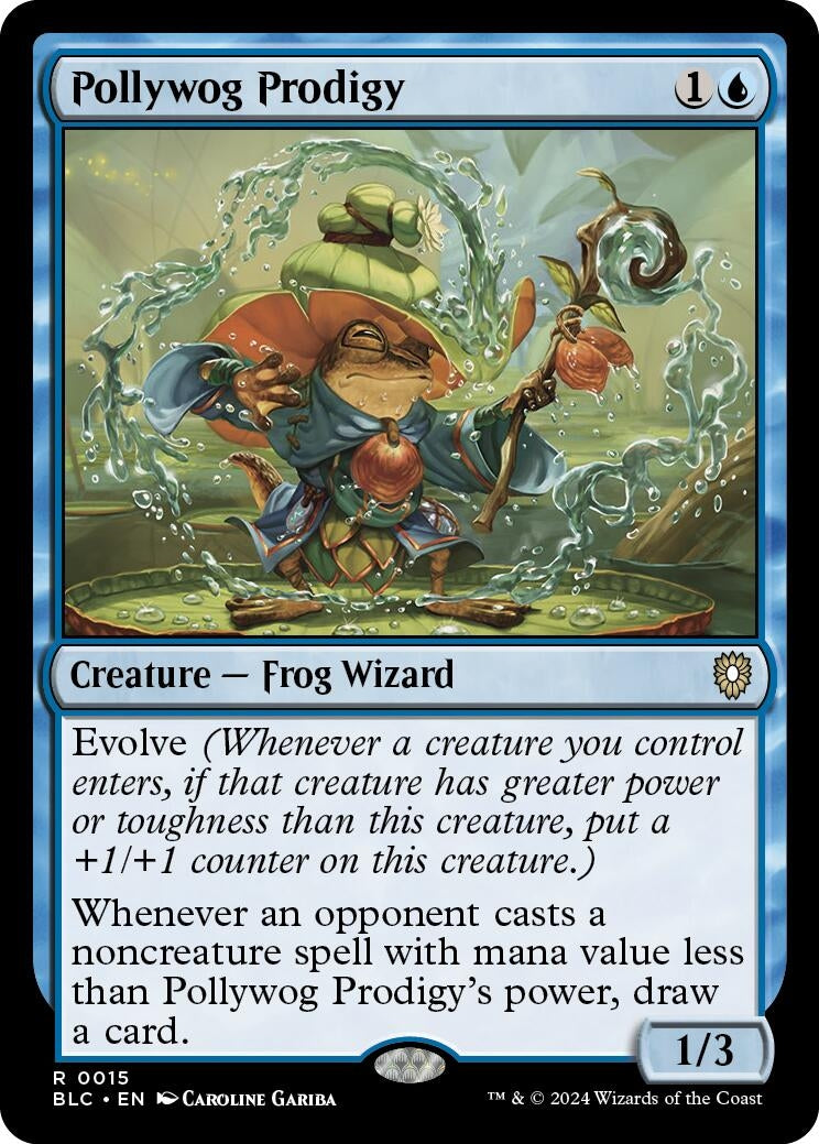 Pollywog Prodigy (15) [BLC] - MTG Single