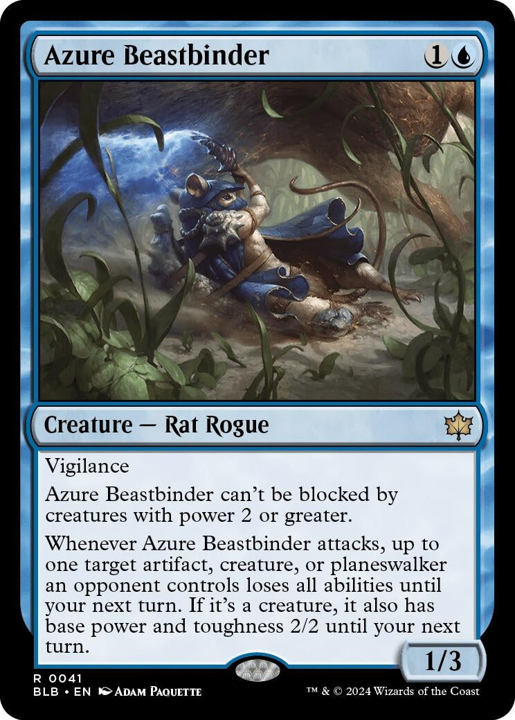 Azure Beastbinder (41) [BLB] - MTG Single