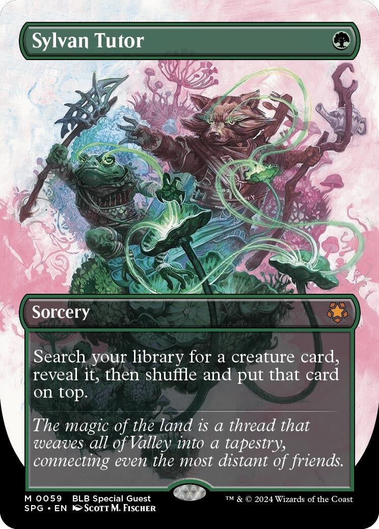 Sylvan Tutor (Borderless) (59) [SPG] - MTG Single