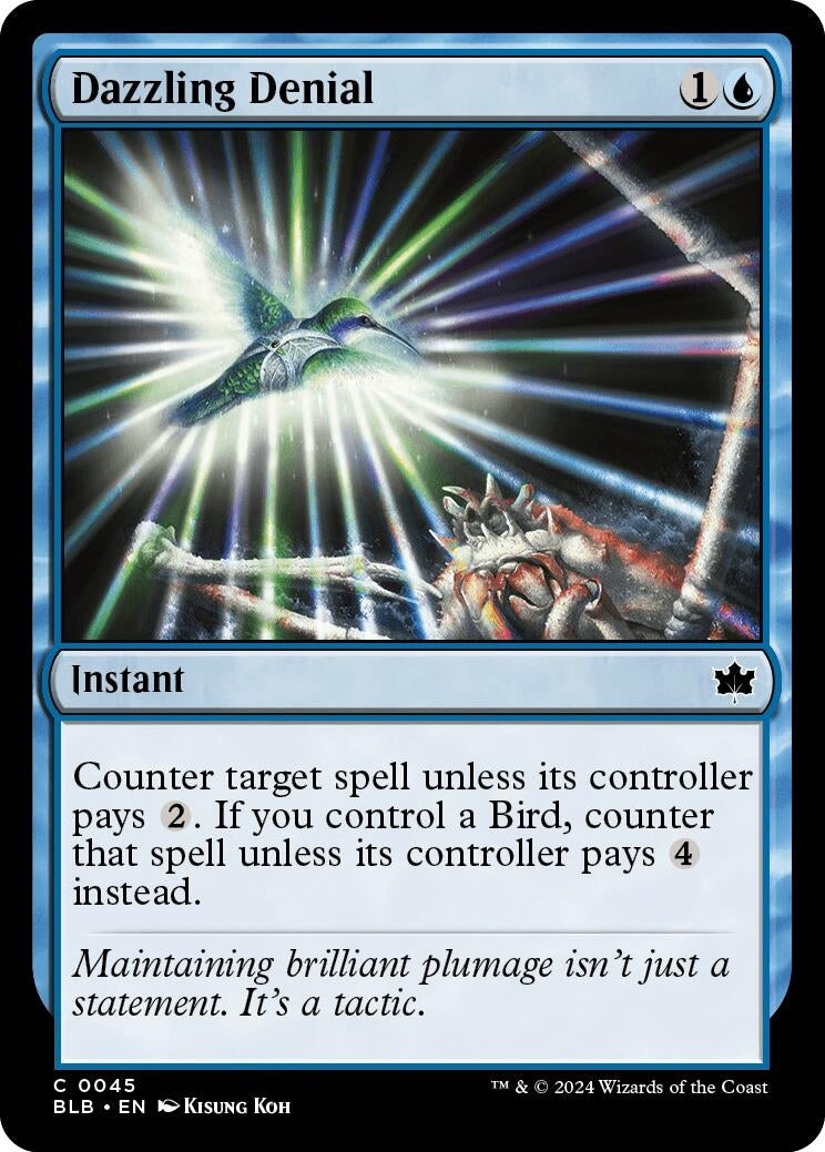Dazzling Denial (45) [BLB] - MTG Single