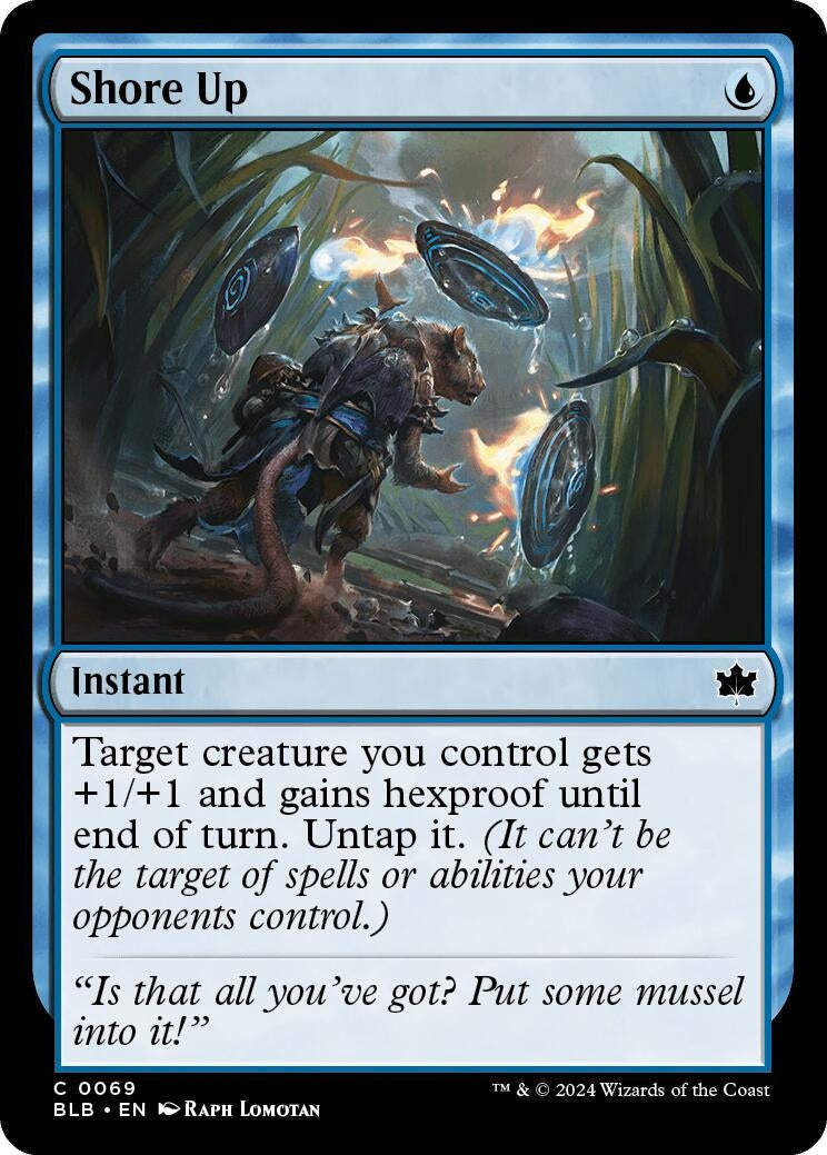Shore Up (69) [BLB] - MTG Single