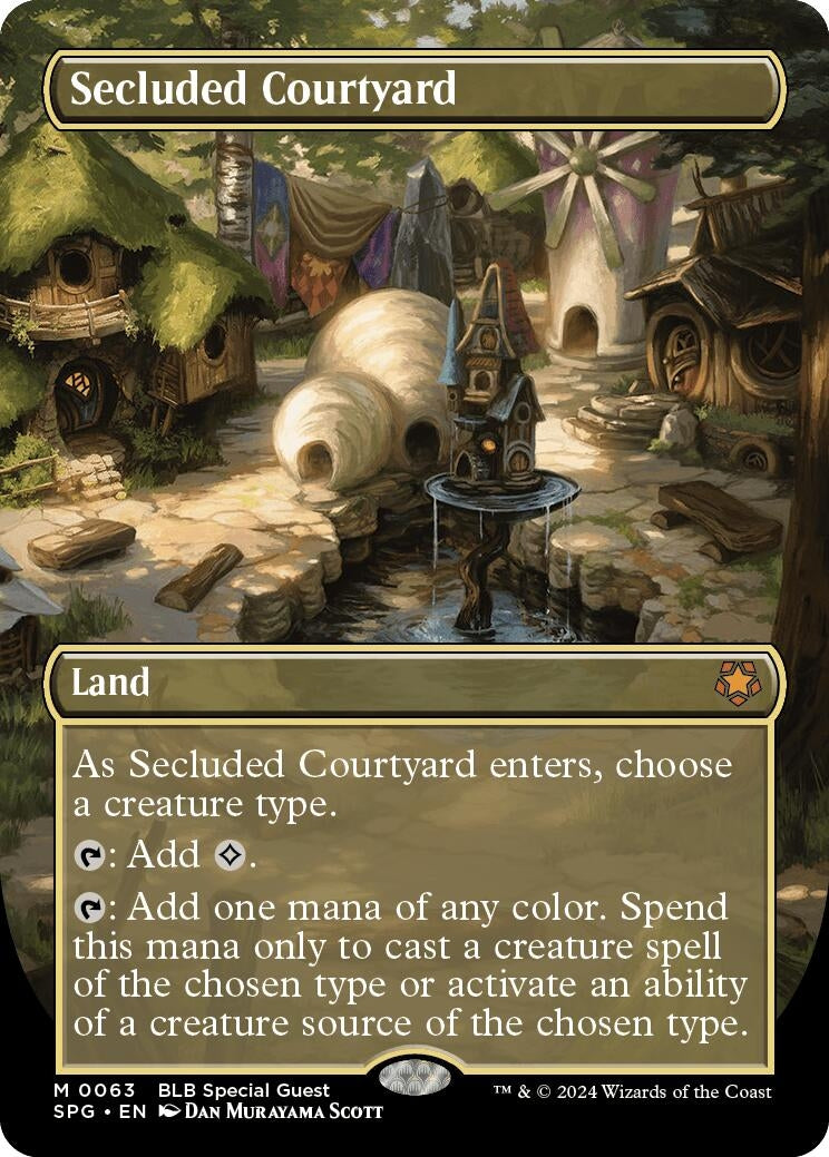 Image for Secluded Courtyard (Borderless) (63) [Special Guests]