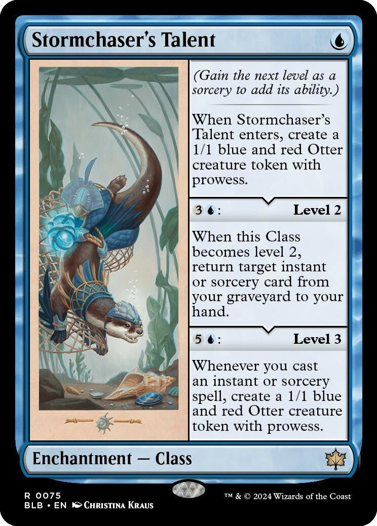 Stormchaser’s Talent (75) [BLB] - MTG Single
