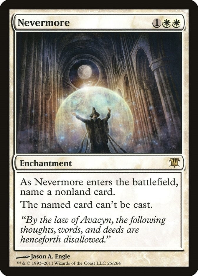 Nevermore (25) [ISD] - MTG Single