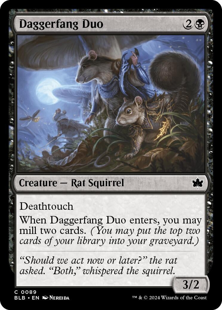 Daggerfang Duo (89) [BLB] - MTG Single