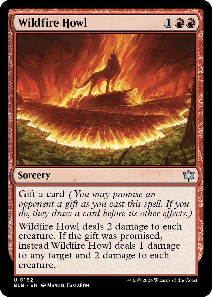 Wildfire Howl (162) [BLB] - MTG Single