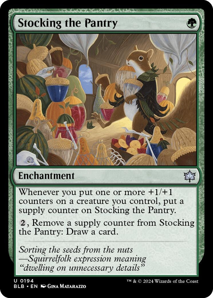 Stocking the Pantry (194) [BLB] - MTG Single