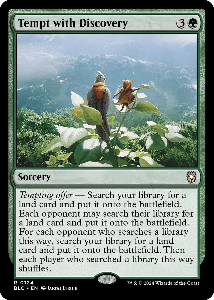 Tempt with Discovery (124) [BLC] - MTG Single