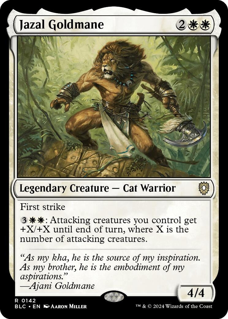 Jazal Goldmane (142) [BLC] - MTG Single