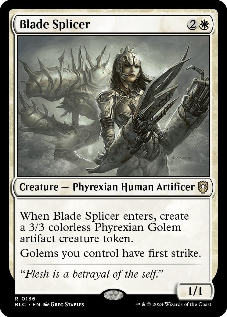 Blade Splicer (136) [BLC] - MTG Single