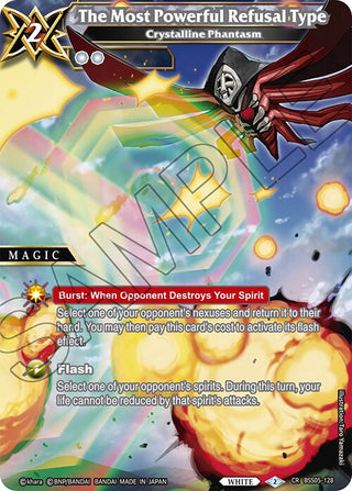 The Most Powerful Refusal Type - Crystalline Phantasm (5128) [BSS05] - Battle Spirits Saga Single