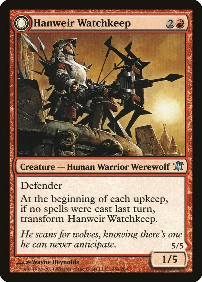 Hanweir Watchkeep (145) [ISD] - MTG Single