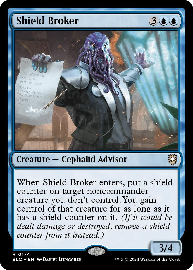 Shield Broker (174) [BLC] - MTG Single