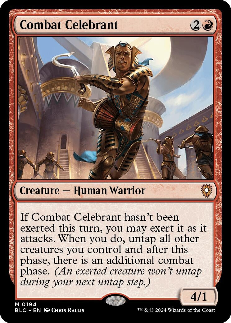 Combat Celebrant (194) [BLC] - MTG Single