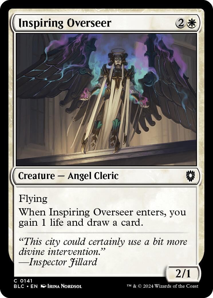 Inspiring Overseer (141) [BLC] - MTG Single
