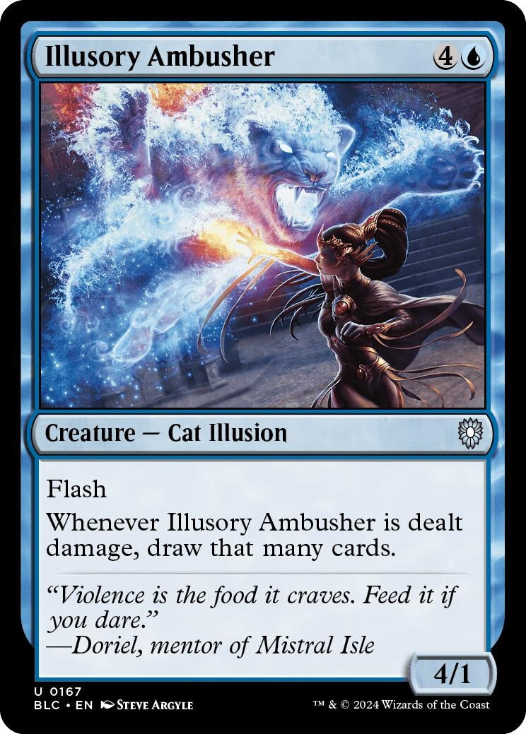 Illusory Ambusher (167) [BLC] - MTG Single