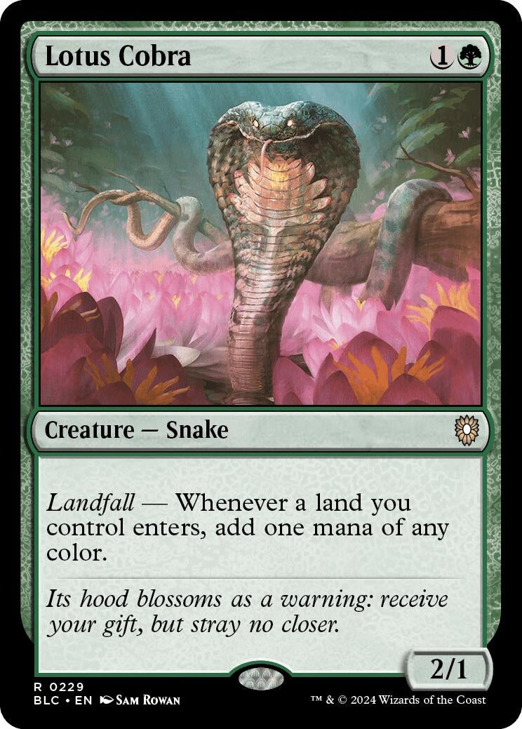 Lotus Cobra (229) [BLC] - MTG Single