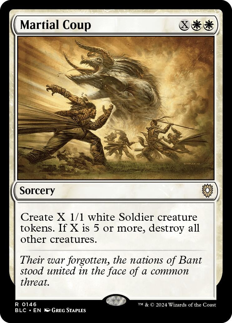 Martial Coup (146) [BLC] - MTG Single