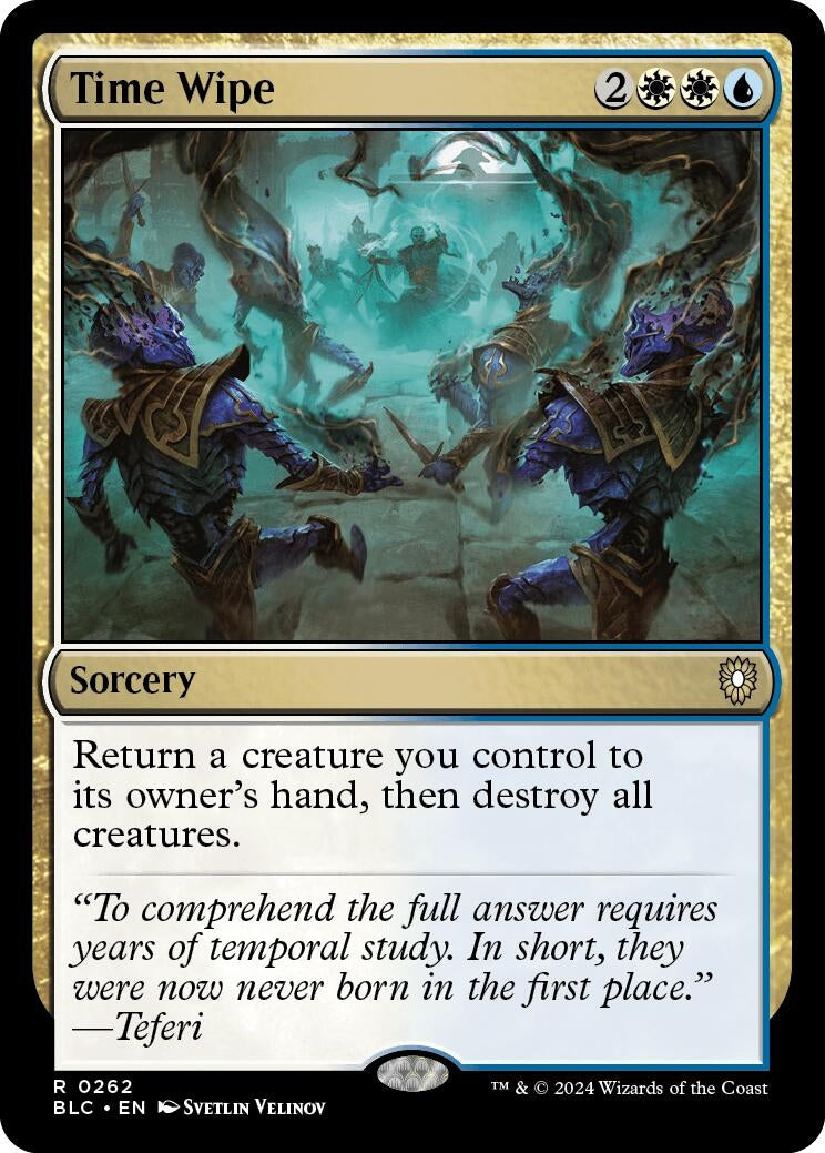 Time Wipe (262) [BLC] - MTG Single