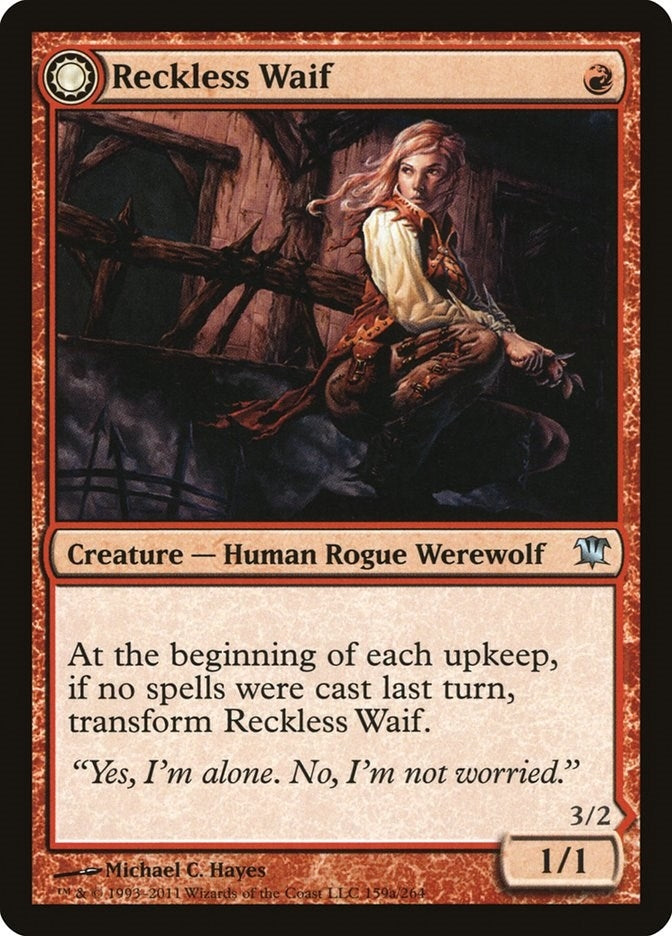 Reckless Waif (159) [ISD] - MTG Single