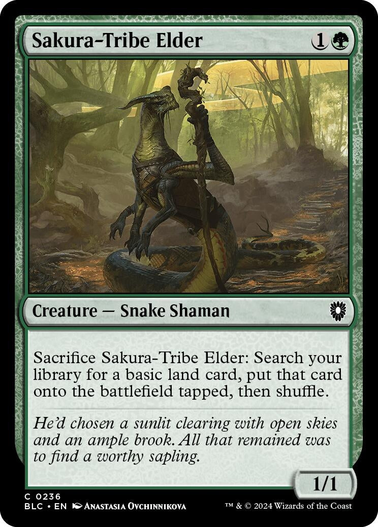 Sakura-Tribe Elder (236) [BLC] - MTG Single