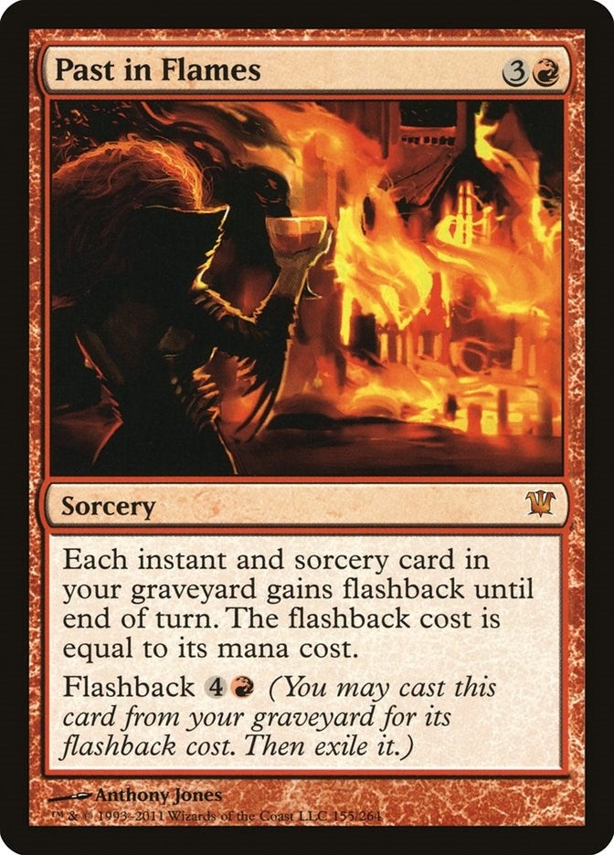 Past in Flames (155) [ISD] - MTG Single