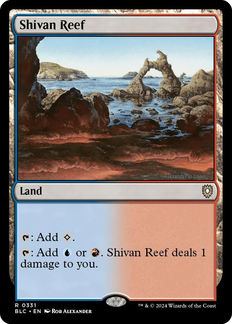Shivan Reef (331) [BLC] - MTG Single