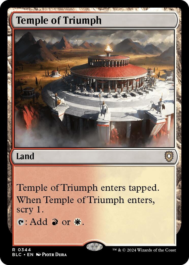 Temple of Triumph (344) [BLC] - MTG Single