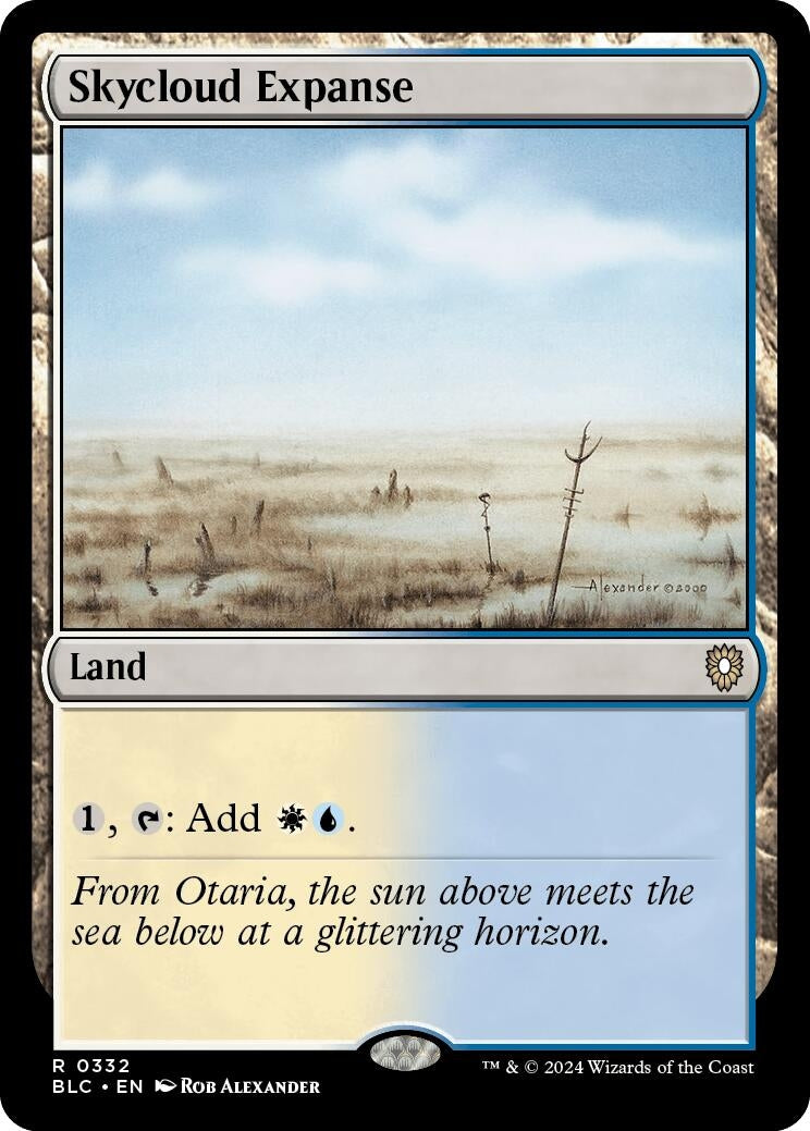 Skycloud Expanse (332) [BLC] - MTG Single