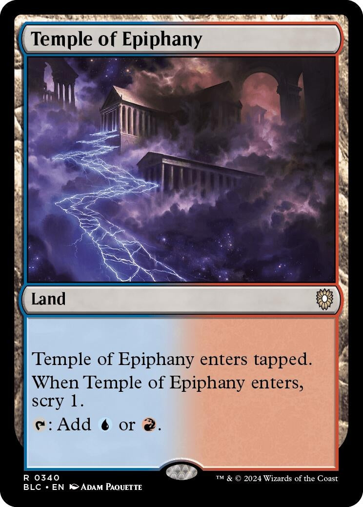 Temple of Epiphany (340) [BLC] - MTG Single
