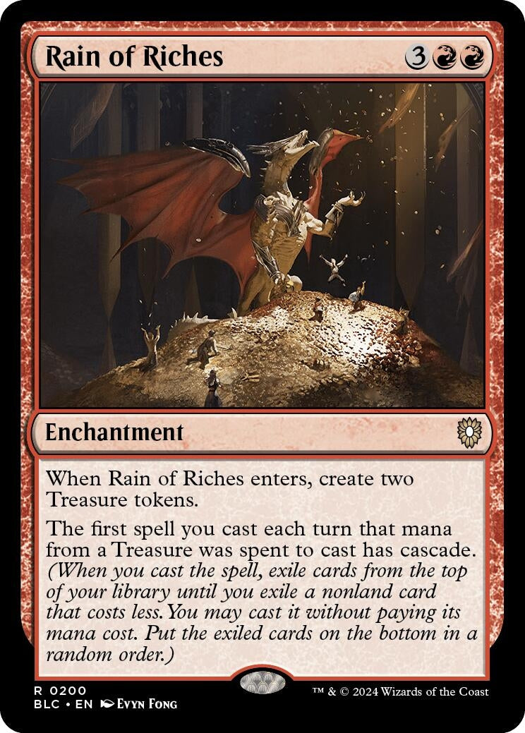 Rain of Riches (200) [BLC] - MTG Single