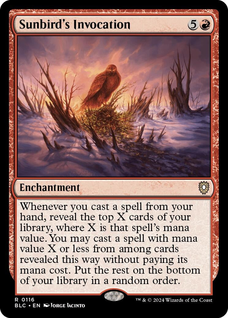 Sunbird’s Invocation (116) [BLC] - MTG Single