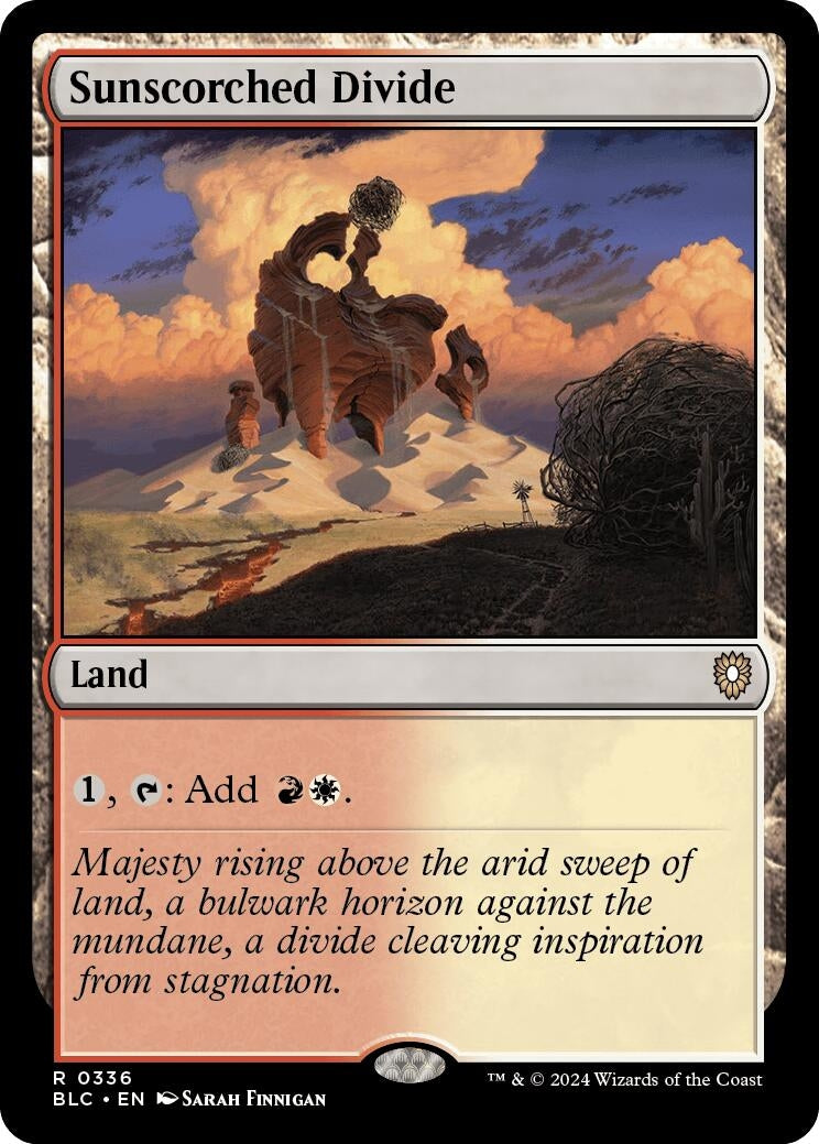 Sunscorched Divide (336) [BLC] - MTG Single