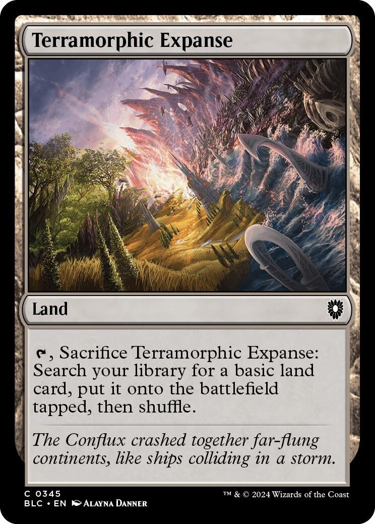Terramorphic Expanse (345) [BLC] - MTG Single