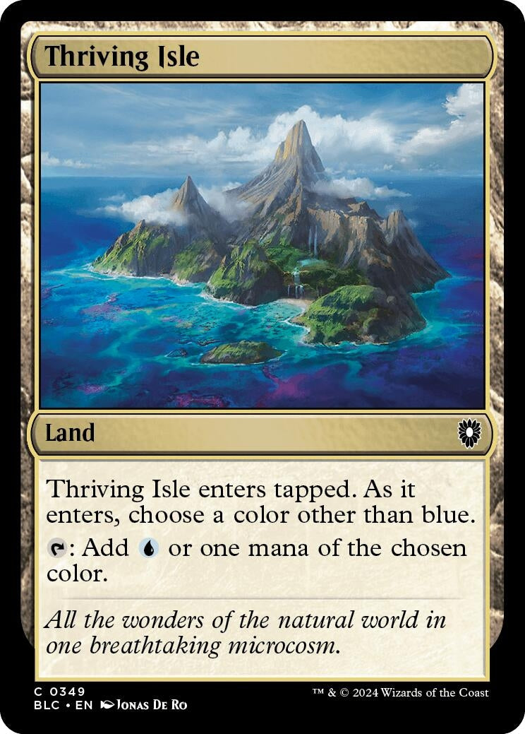 Thriving Isle (349) [BLC] - MTG Single