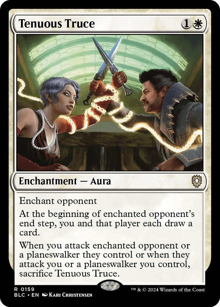 Tenuous Truce (159) [BLC] - MTG Single