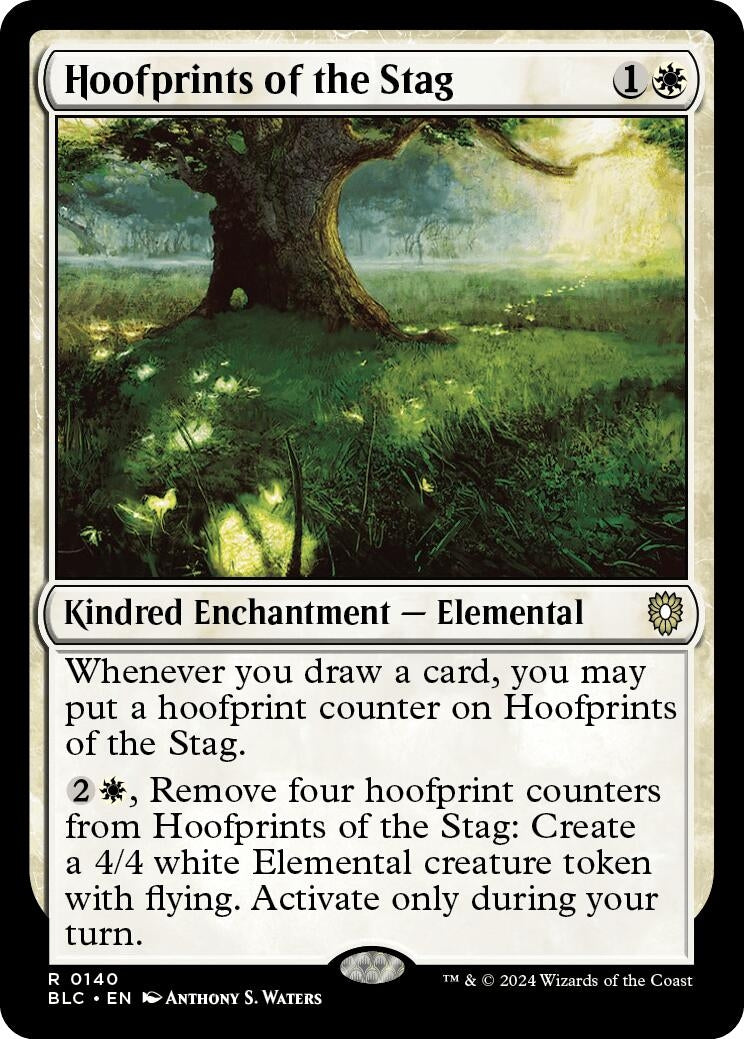 Hoofprints of the Stag (140) [BLC] - MTG Single