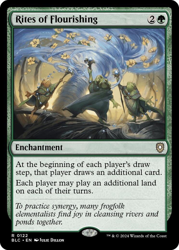 Rites of Flourishing (122) [BLC] - MTG Single