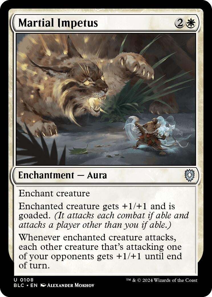 Martial Impetus (108) [BLC] - MTG Single