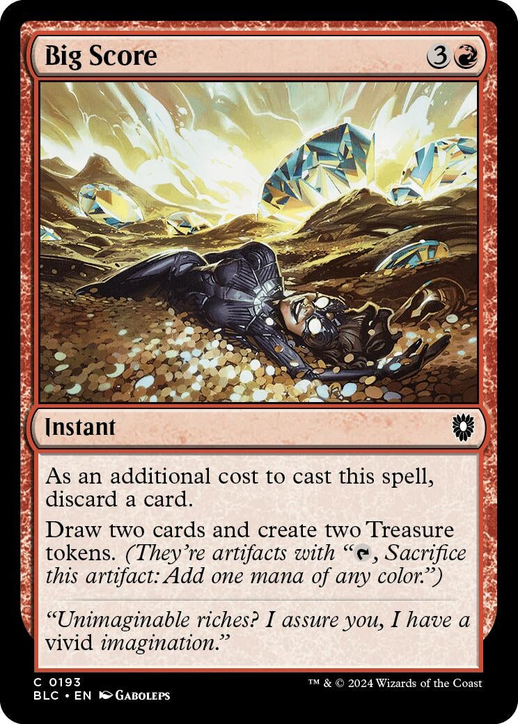 Big Score (193) [BLC] - MTG Single