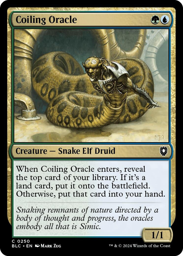 Coiling Oracle (250) [BLC] - MTG Single
