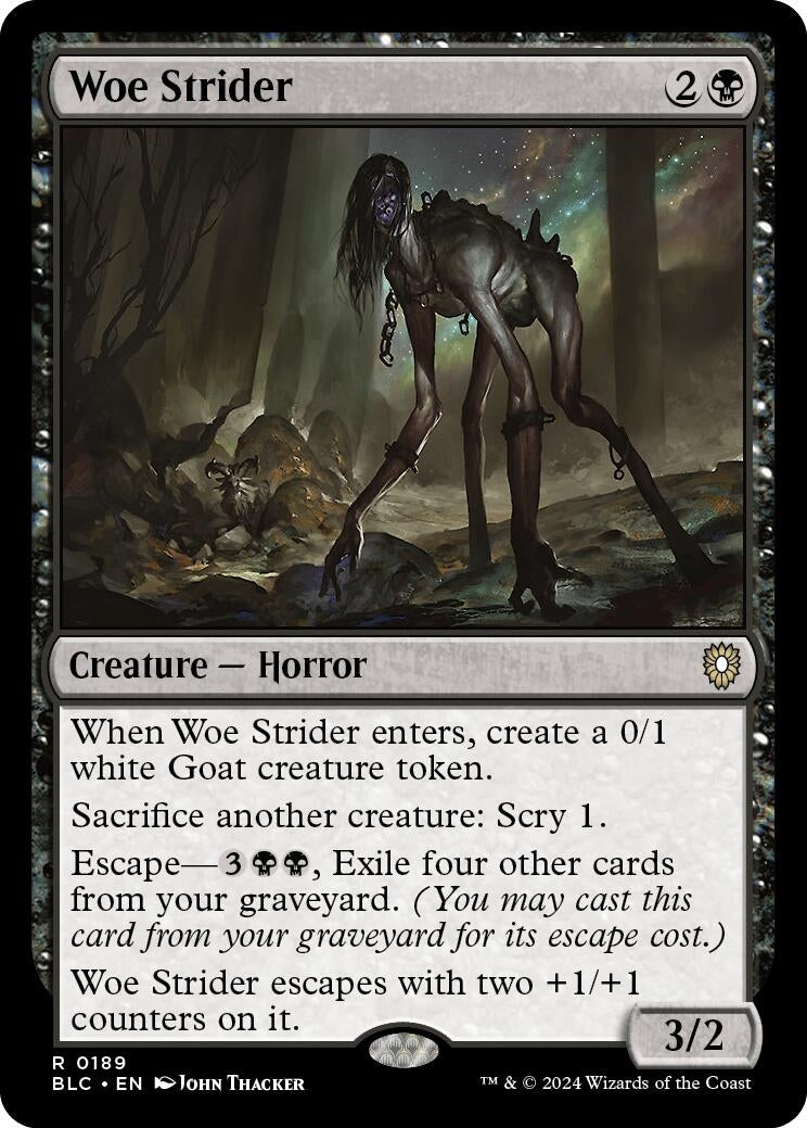 Woe Strider (189) [BLC] - MTG Single